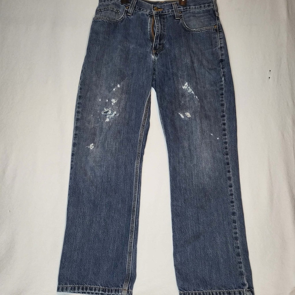 Carhartt Men's Holter Distressed Relaxed Fit Jeans 34x30